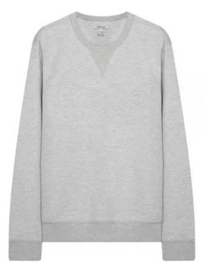 Emboss Logo Lettering Sweatshirt Grey - POLO RALPH LAUREN - BALAAN 2