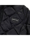 Sora Logo Quilted Short Padding Black - DUVETICA - BALAAN 7