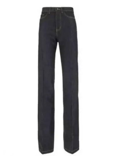 Clyde Flared Straight Jeans Black - SAINT LAURENT - BALAAN 2