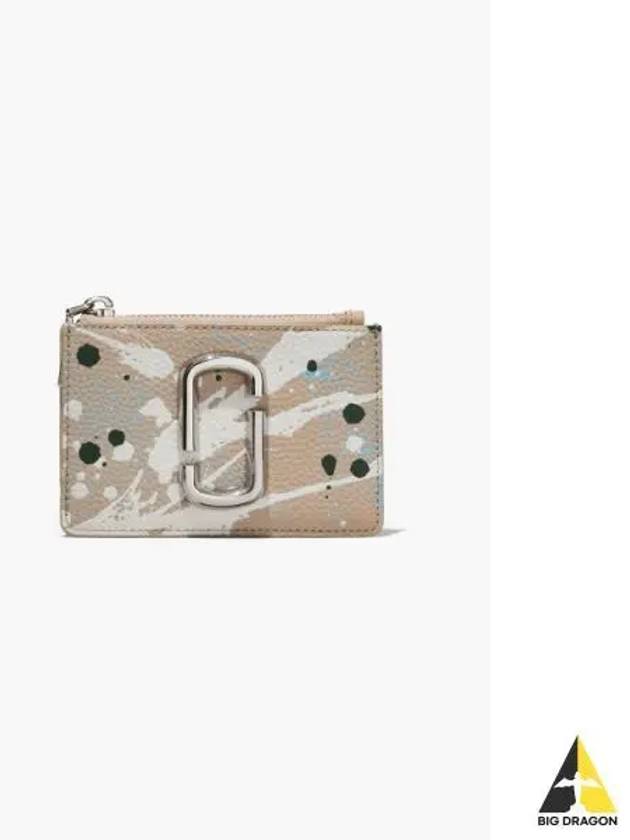 TopZipWallet Snapshot Splatter Rice MBACM22010BEX - MARC JACOBS - BALAAN 1