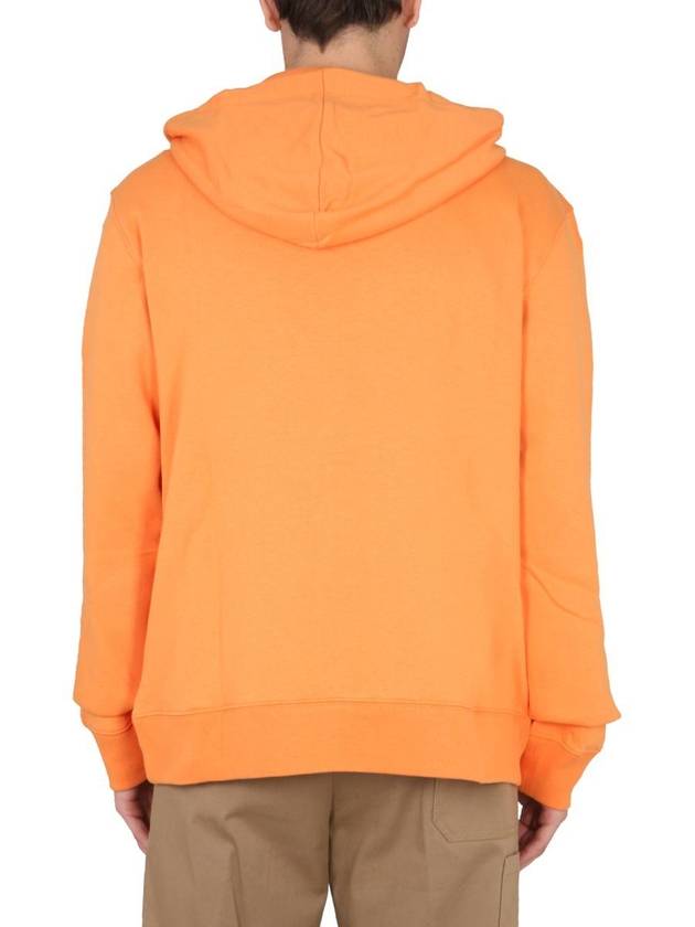 Men's ABBIGLIAMENTO Hooded Zip-Up Orange - ETRO - BALAAN 4