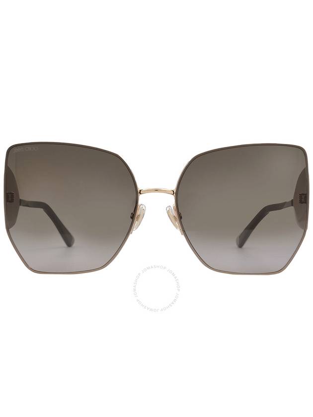 Jimmy Choo Brown Gradient Butterfly Ladies Sunglasses RIVER/S 0763/HA 61 - JIMMY CHOO - BALAAN 1