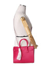 Nano Sac De Jour Leather Tote Bag Hot Pink - SAINT LAURENT - BALAAN 4