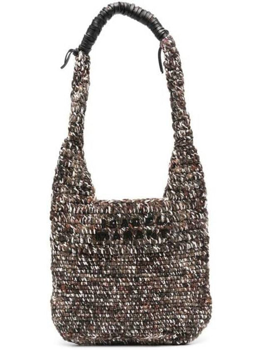 Praia Raffia Small Tote Bag Brown Women s - ISABEL MARANT - BALAAN 1