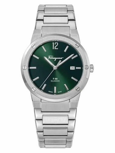 Men's Classic Watch 41mm Green - SALVATORE FERRAGAMO - BALAAN 1