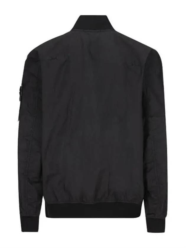 Membrana 3L TC Bomber Jacket Black - STONE ISLAND - BALAAN 3