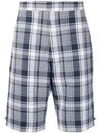 Check Pattern Shorts Black - THOM BROWNE - BALAAN 2