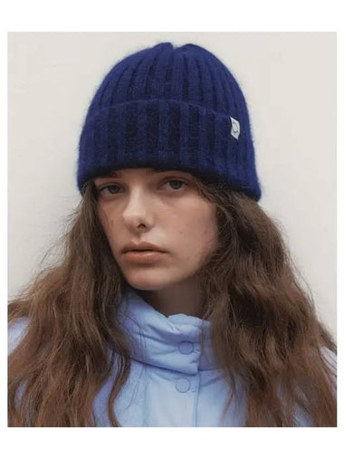 SOFT ANGORA BEANIE NAVY - BENSIMON - BALAAN 1