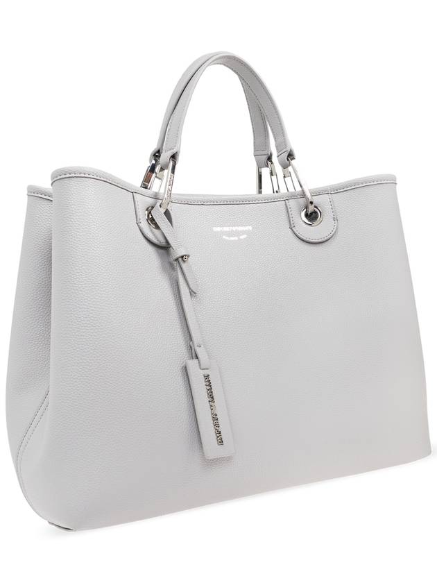 Emporio Armani Eco Leather Handbag, Women's, Grey - EMPORIO ARMANI - BALAAN 4