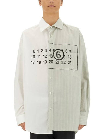 Mm6 Maison Margiela Printed Shirt - MAISON MARGIELA - BALAAN 1