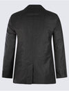 Striped Blazer Jacket Black - AMI - BALAAN 4