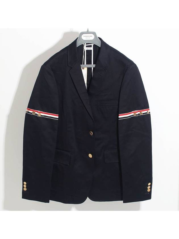 Armband Unconstructed Classic Jacket Navy - THOM BROWNE - BALAAN 2