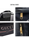 Women s Printed Leather Backpack 547834 - GUCCI - BALAAN 5