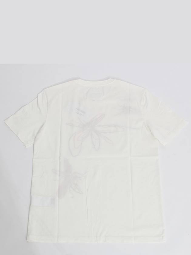 18SS Margiela Flower Printing Tee White S50GC0509 102 - MAISON MARGIELA - BALAAN 2