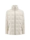 Tuul Bomber Cashmere Padded Milky White - LORO PIANA - BALAAN 1