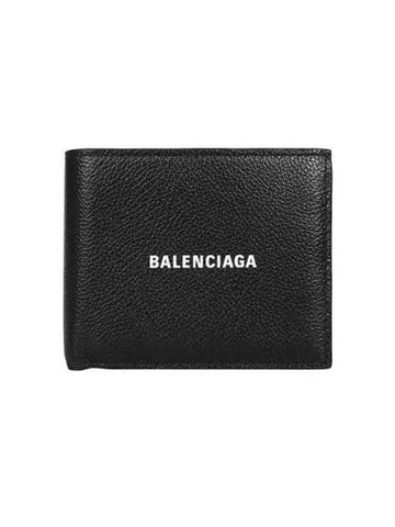 Coin pocket bi fold wallet black 594315 1IZI3 - BALENCIAGA - BALAAN 1