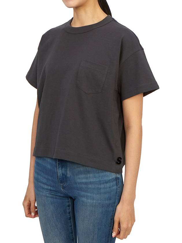 SCW098 326 Women s Short Sleeve T Shirt - SACAI - BALAAN 4