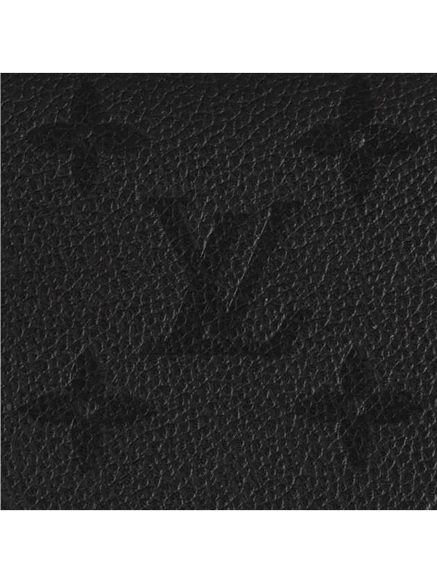 Clea Monogram Empreinte Half Wallet Black - LOUIS VUITTON - BALAAN 6