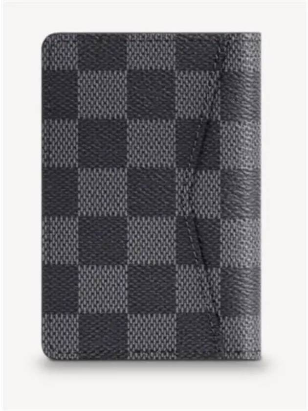 Pocket Organizer Damier Card Wallet Grey - LOUIS VUITTON - BALAAN 3