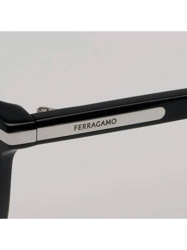 Men's Demo Square Eyeglasses Black - SALVATORE FERRAGAMO - BALAAN 6