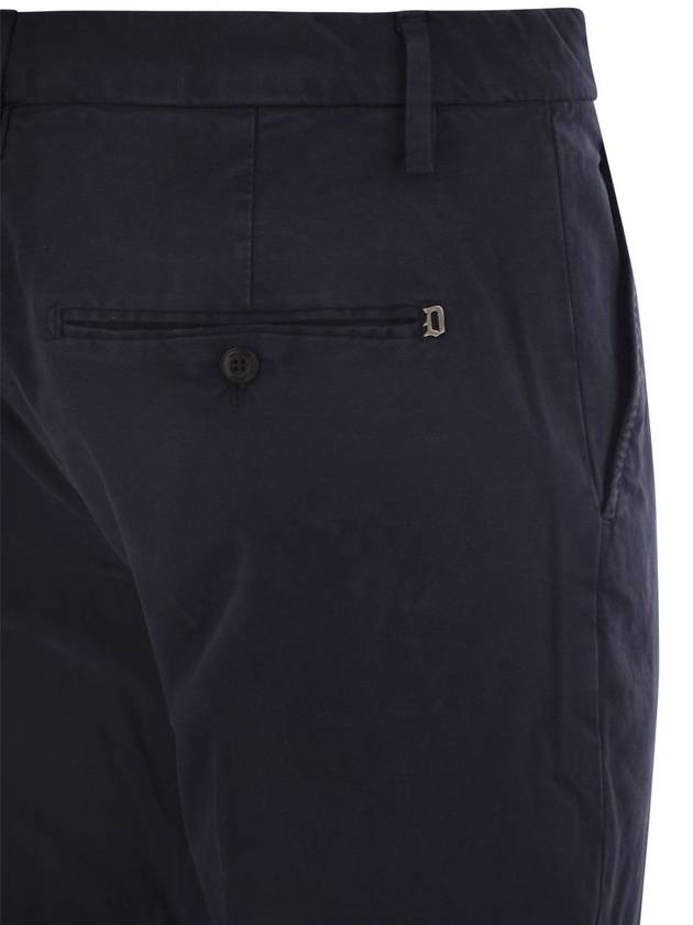 SPIRITISSIMO - Regular chino trousers in light gabardine - DONDUP - BALAAN 4