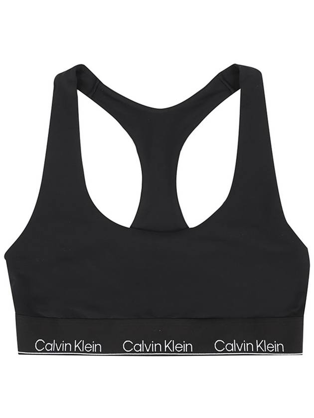 Modern Performance Unlined Bra Black - CALVIN KLEIN - BALAAN 1