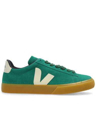 Veja Sports Shoes Campo Suede, Men's, Green - VEJA - BALAAN 1