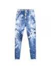 Detail White Painting Cool Guy Jeans Blue - DSQUARED2 - BALAAN 2