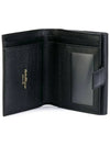 Gancini Leather Half Wallet Black - SALVATORE FERRAGAMO - BALAAN 5