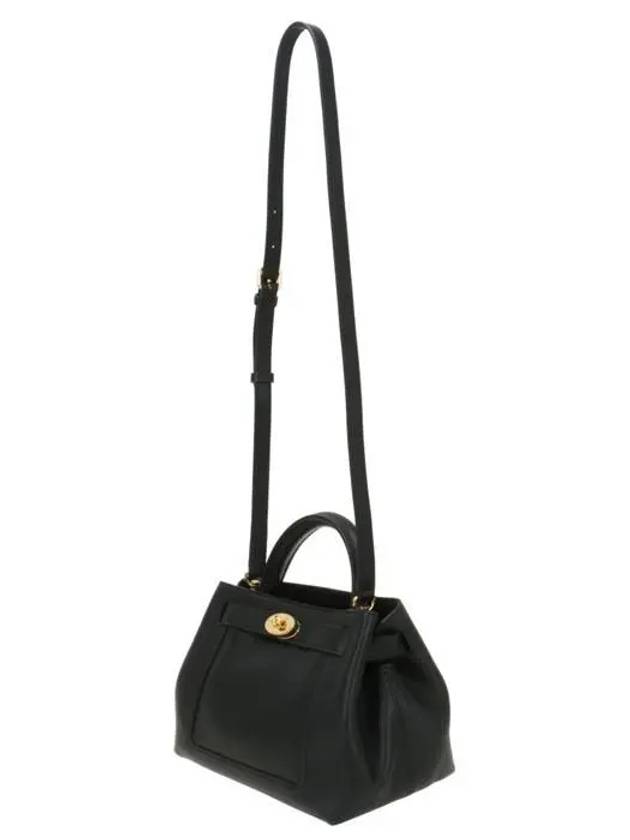 Silky Calf Small Tote Bag Black - MULBERRY - BALAAN 3