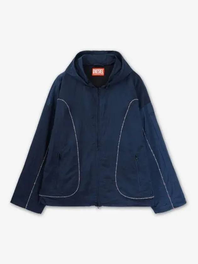 J Antheit Windbreaker Dark Blue - DIESEL - BALAAN 2