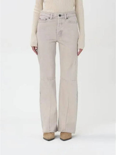 Moto-cut Flared Jeans Ivory - OUR LEGACY - BALAAN 2