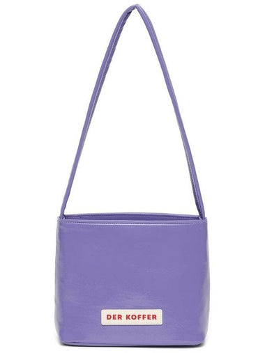 Candy Enamel Shoulder Bag Violet - DER KOFFER - BALAAN 1