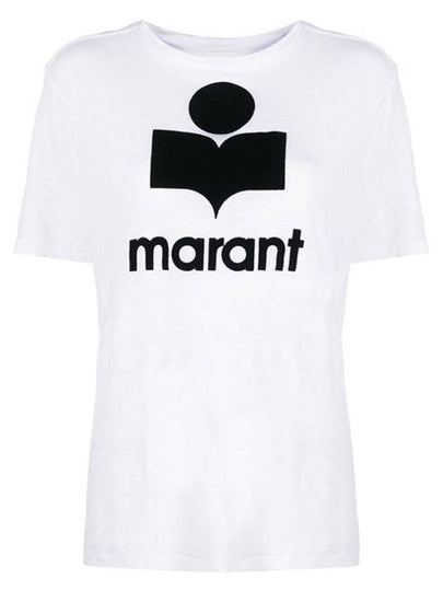 ZEWEL logo short sleeve tshirt - ISABEL MARANT - BALAAN 2