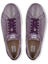 Rally Exotic Sneakers Violet Mix Leather Women - FITFLOP - BALAAN 2