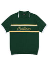 Marlbon Script Sweater GREEN MAN M3221PKT01GRN - MALBON GOLF - BALAAN 2