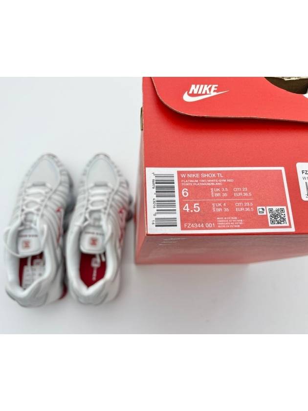 Shox TL Low Top Sneakers Platinum Tint - NIKE - BALAAN 10