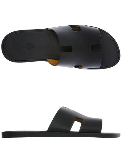 Izmir Sandal Calfskin & Noir - HERMES - BALAAN 2