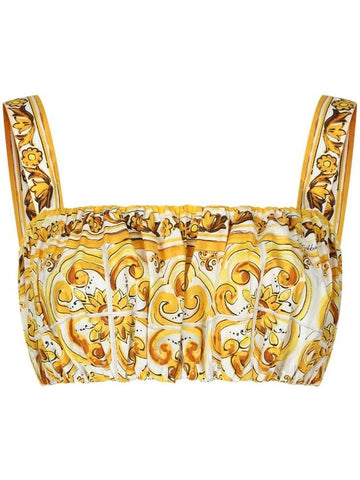 Dolce & Gabbana Top Yellow - DOLCE&GABBANA - BALAAN 1