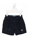 Kids Logo Patch Swim Short Pants 7616B0213 V0028 - STONE ISLAND - BALAAN 1