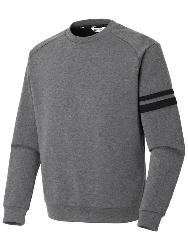 Men s sleeve color combination round Nagrang long t shirt dark gray - CLEVELAND GOLF - BALAAN 7