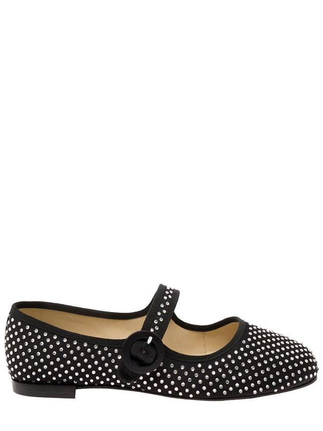 Georgia Square Toe Mary Janes Flat Black - REPETTO - BALAAN 4