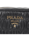 Nappa Goffre Cross Bag Black - PRADA - BALAAN 6