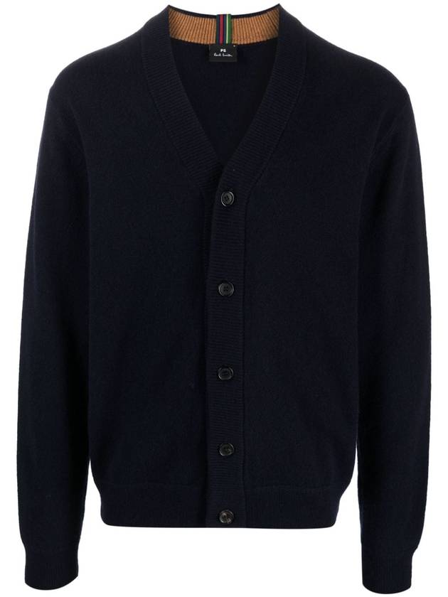 V-neck merino wool cardigan M2R535XL21935 - PAUL SMITH - BALAAN 2