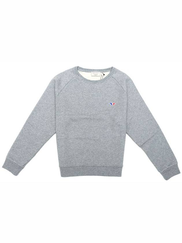 Maison Kitsune Fox Embroidery Sweatshirt Gray Women's AW00302AT1504 - MAISON KITSUNE - BALAAN 1