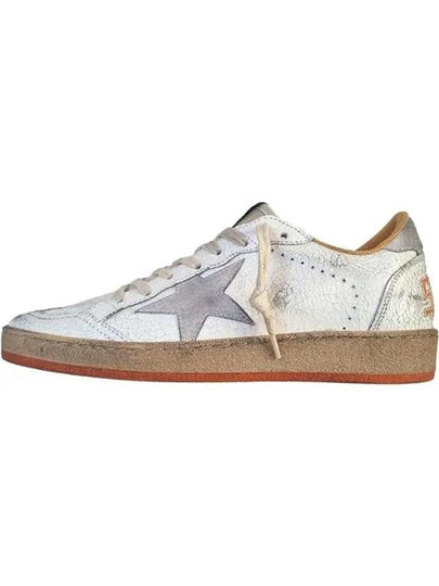 Ball Star Wishes Leather Low Top Sneakers Orange - GOLDEN GOOSE - BALAAN 2