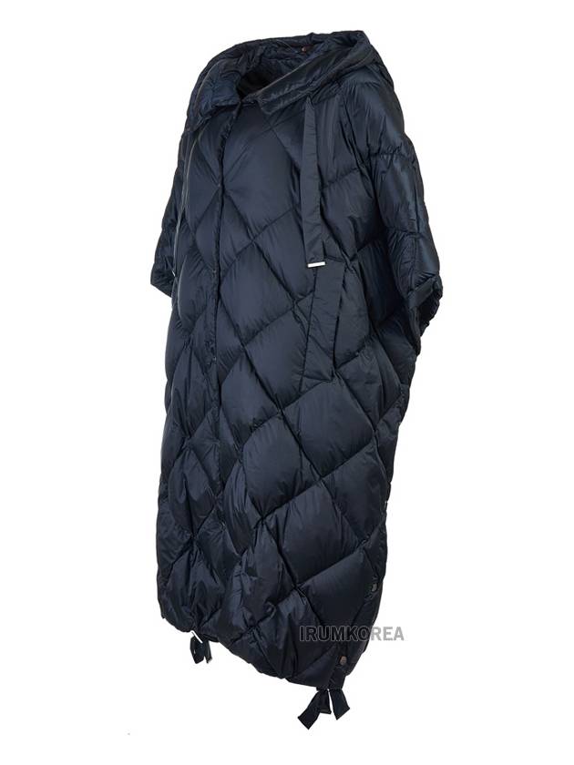 Treca Long Cape Midnight Blue - MAX MARA - BALAAN 3