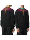 Bezier Wings Sweatshirt Black - MARCELO BURLON - BALAAN 2