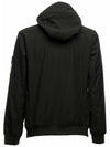 Wappen Patch Soft Shell Hooded Jacket Black - STONE ISLAND - BALAAN 4