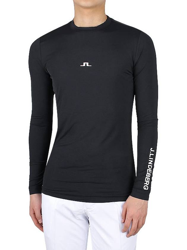 Men's Thor Long Sleeve T-Shirt Black - J.LINDEBERG - BALAAN 4